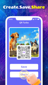 اسکرین شات برنامه QR Turbo 3