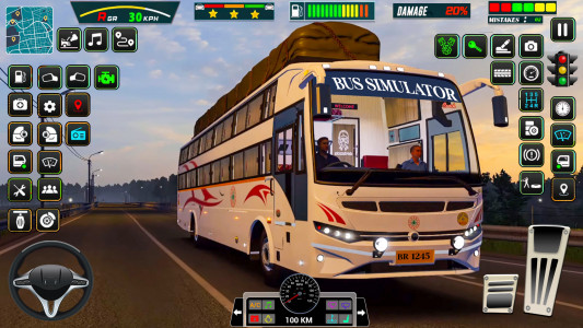 اسکرین شات بازی Bus Simulator America-City Bus 1