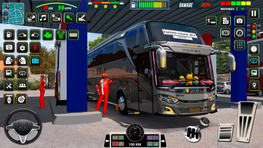 اسکرین شات بازی Bus Simulator America-City Bus 3