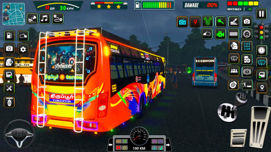 اسکرین شات بازی Bus Simulator America-City Bus 5