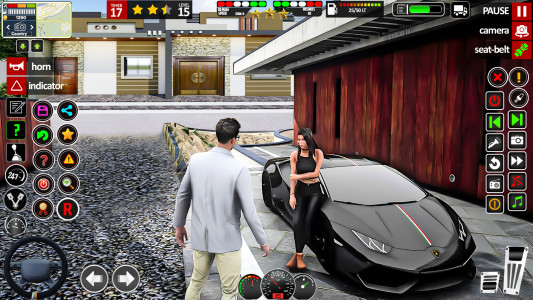 اسکرین شات بازی City Car Simulator Car Driving 1