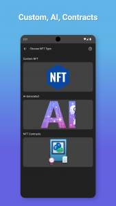 اسکرین شات 8 برنامه Fone Network AI, Earning, NFTs