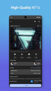 اسکرین شات برنامه Fone Network AI, Earning, NFTs 7