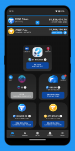 اسکرین شات برنامه Fone Network AI, Earning, NFTs 1