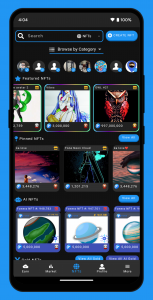 اسکرین شات برنامه Fone Network AI, Earning, NFTs 3