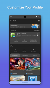 اسکرین شات برنامه Fone Network AI, Earning, NFTs 5