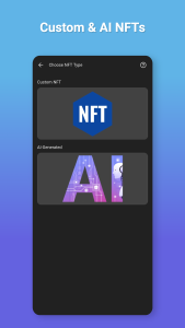 اسکرین شات 8 برنامه Fone Wallet - AI, NFTs, DePIN
