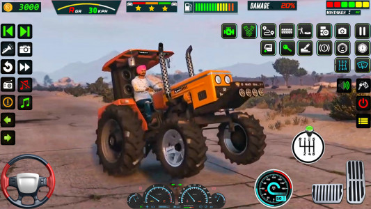 اسکرین شات بازی US Tractor Farming Games 3d 5