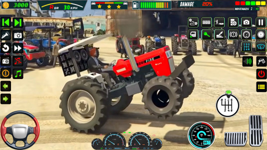 اسکرین شات بازی US Tractor Farming Games 3d 1