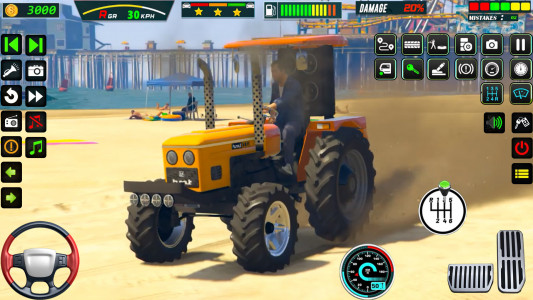 اسکرین شات بازی US Tractor Farming Games 3d 6
