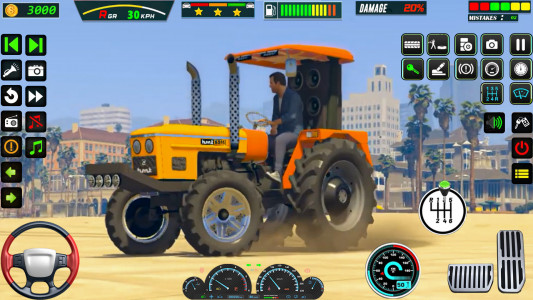 اسکرین شات بازی US Tractor Farming Games 3d 4