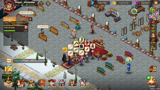 اسکرین شات 6 بازی Shop Heroes Legends: Idle RPG