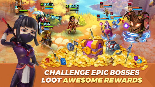 اسکرین شات 4 بازی Shop Heroes Legends: Idle RPG