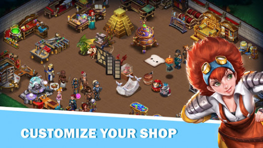 اسکرین شات بازی Shop Heroes: Trade Tycoon 3