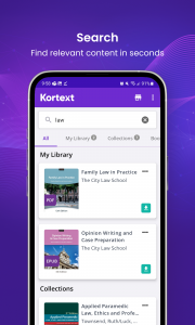 اسکرین شات 2 برنامه Kortext ebooks & etextbooks