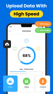 اسکرین شات 3 برنامه Cloud Storage - Cloud Backup