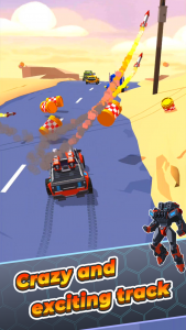 اسکرین شات بازی Clash of Robot: Wild Racing 3
