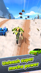 اسکرین شات بازی Clash of Robot: Wild Racing 2