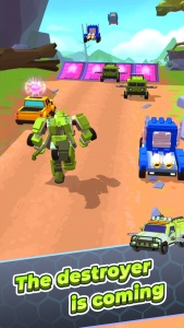 اسکرین شات بازی Clash of Robot: Wild Racing 4