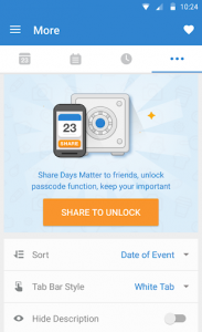 اسکرین شات برنامه Days Matter - Countdown Event 8