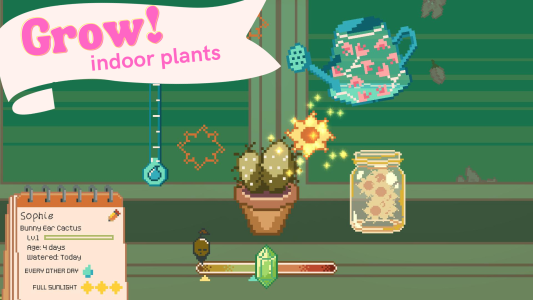 اسکرین شات 2 بازی Window Garden - Lofi Idle Game