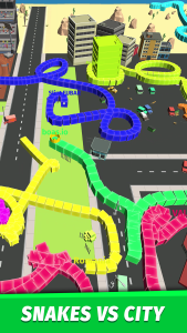 اسکرین شات 3 بازی Boas.io Snake vs City
