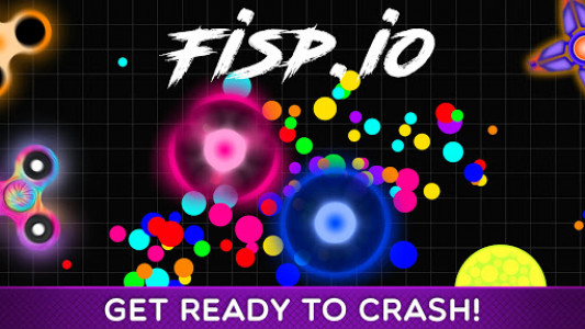 اسکرین شات بازی Fisp.io Spins Master of Fidget Spinner 1