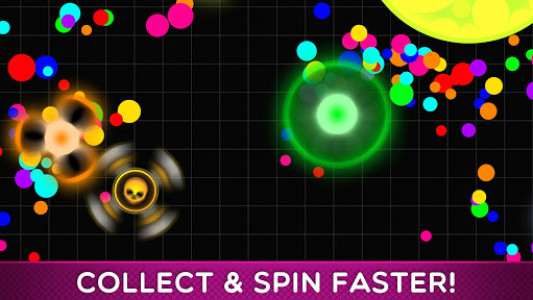 اسکرین شات بازی Fisp.io Spins Master of Fidget Spinner 2