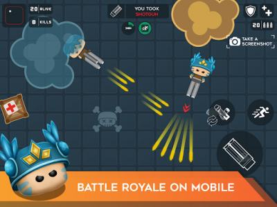 اسکرین شات بازی Mobg.io Survive Battle Royale 6
