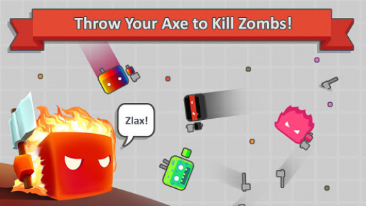 اسکرین شات بازی Zlax.io Zombs Luv Ax 1