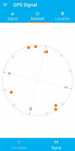 اسکرین شات برنامه Compass and GPS tools 6