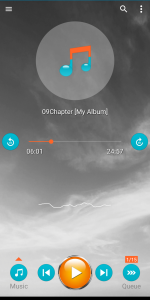 اسکرین شات 2 برنامه Music Queue