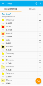 اسکرین شات برنامه Storage Space 6
