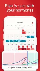 اسکرین شات 3 برنامه Clue Cycle & Period Tracker