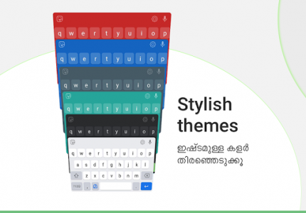 اسکرین شات برنامه Malayalam Keyboard 4