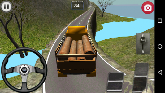 اسکرین شات بازی Truck Roads Simulator 3D 2