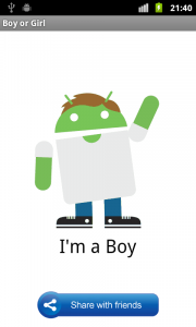 اسکرین شات 3 برنامه Boy or Girl (Prank)