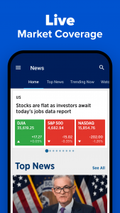 اسکرین شات برنامه CNBC: Business & Stock News 1