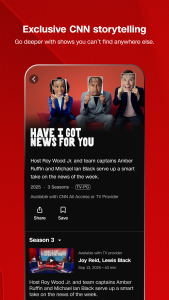 اسکرین شات 7 برنامه CNN: Live & Breaking News