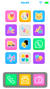 اسکرین شات بازی Phone For Kids 1