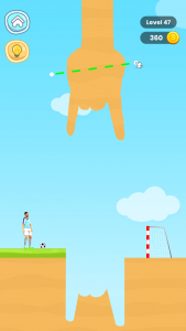 اسکرین شات 1 بازی Slice To Score