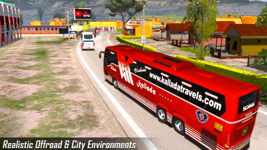 اسکرین شات برنامه Coach Bus Simulator - Bus Game 2