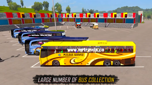اسکرین شات برنامه Coach Bus Simulator - Bus Game 4