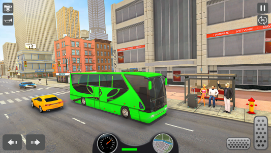 اسکرین شات برنامه Bus Simulator Race - Bus Games 4