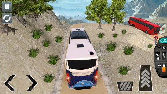 اسکرین شات برنامه Bus Simulator Race - Bus Games 2