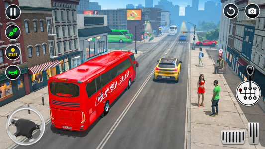 اسکرین شات بازی Bus Simulator Bus Game 3d 1