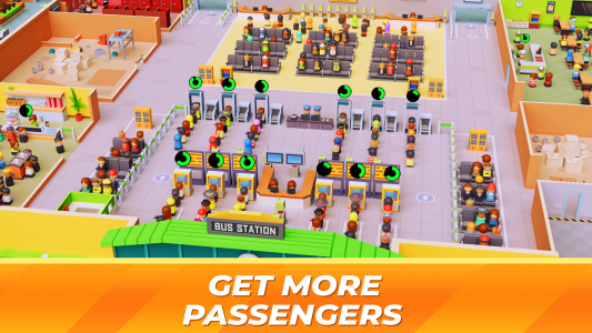 اسکرین شات 6 بازی Idle Bus Station - Tycoon Game