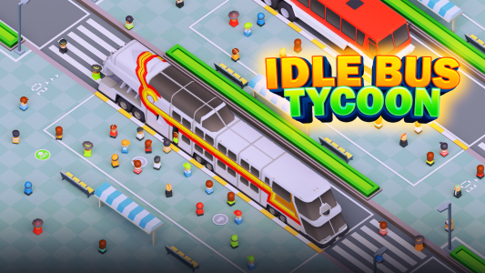 اسکرین شات 1 بازی Idle Bus Station - Tycoon Game