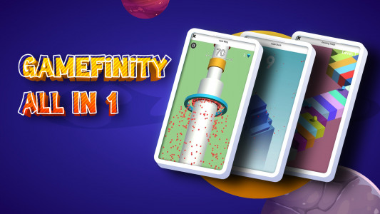 اسکرین شات بازی GameFinity: Arcade Mini games 1