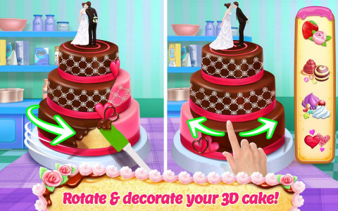 اسکرین شات بازی Real Cake Maker 3D Bakery 1